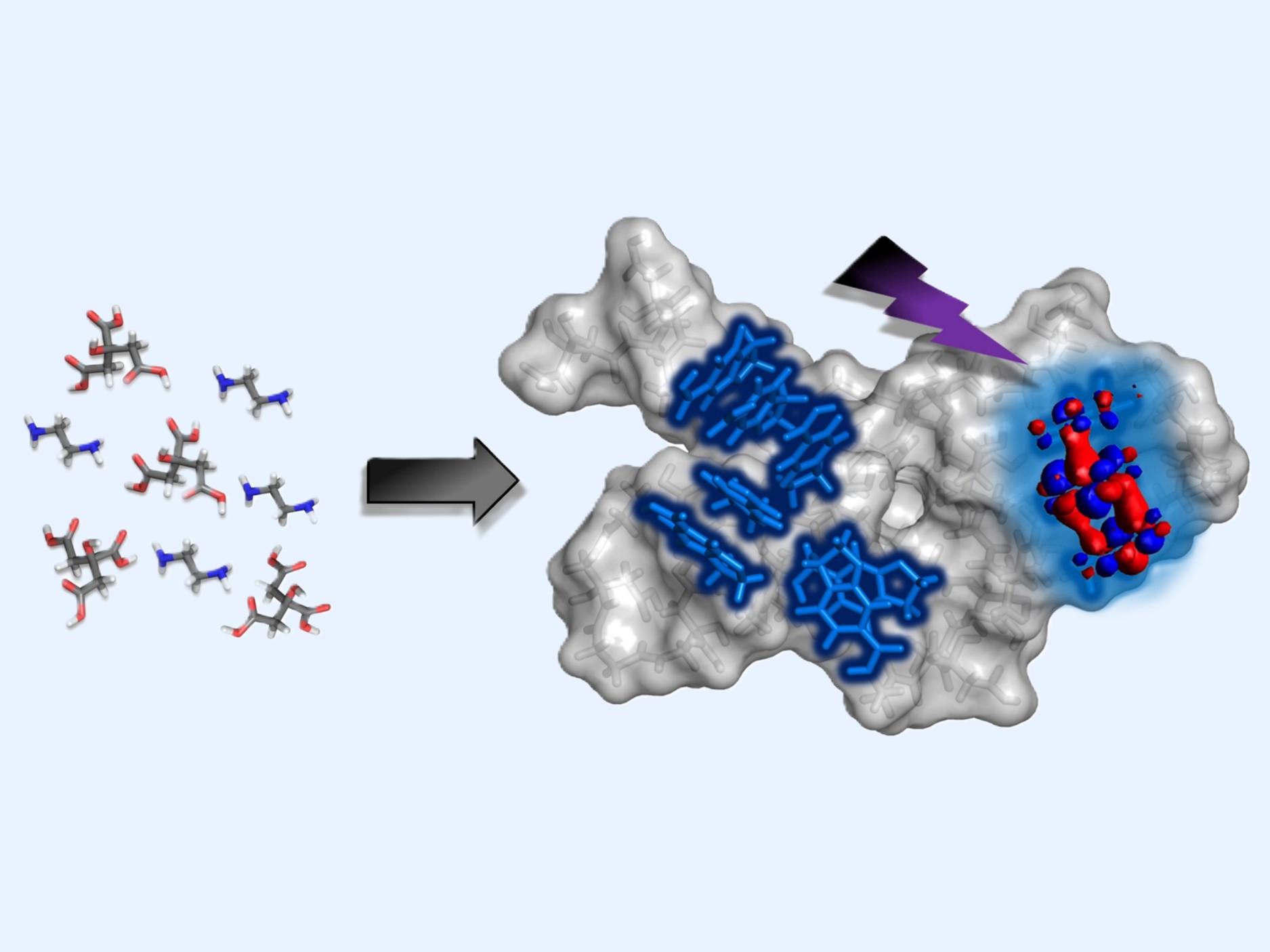Non-carbonized carbon dots derived from citric acid and ethylenediamine form dynamic assemblies containing fluorophore-rich IPCA domains